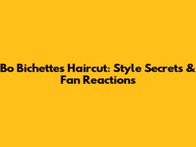 Bo Bichette's Haircut: Style Secrets & Fan Reactions