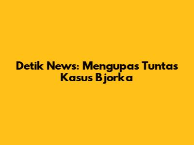 Detik News: Mengupas Tuntas Kasus Bjorka