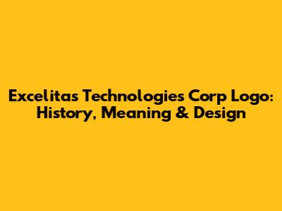 Excelitas Technologies Corp Logo: History, Meaning & Design