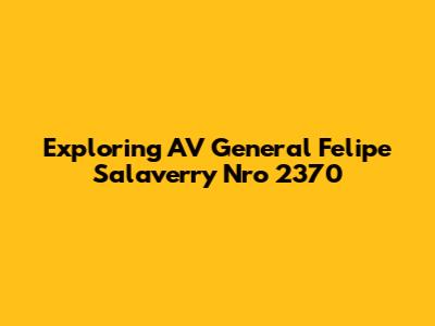 Exploring AV General Felipe Salaverry Nro 2370