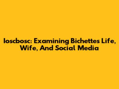 Ioscbosc: Examining Bichette's Life, Wife, And Social Media