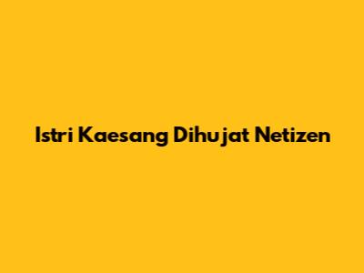 Istri Kaesang Dihujat Netizen