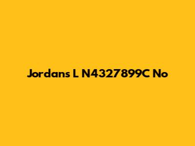 Jordans L N4327899C No