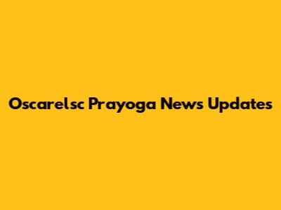 Oscarelsc Prayoga News Updates