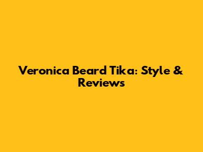 Veronica Beard Tika: Style & Reviews