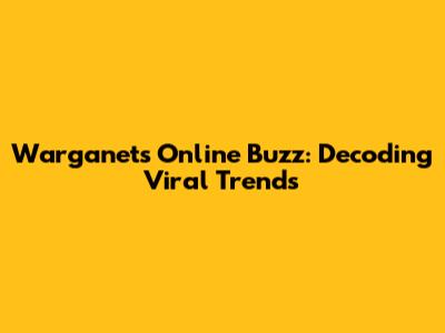 Warganet's Online Buzz: Decoding Viral Trends