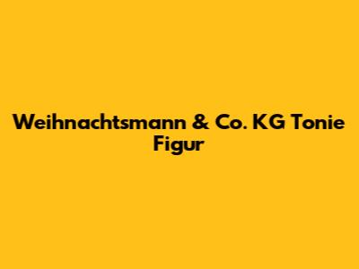Weihnachtsmann & Co. KG Tonie Figur